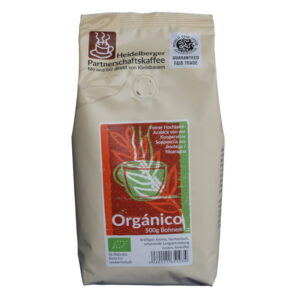 Packung Organico Bohnen